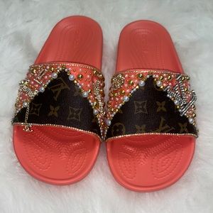 Customized Croc Slides